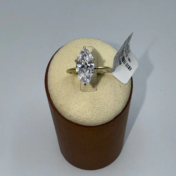 2ct Marquis Cut Ring - Picture 7 of 14